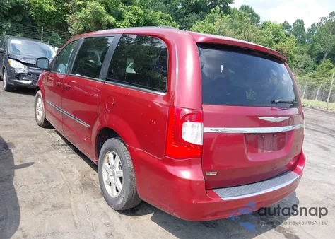 2013 Chrysler Town & Country Touring из США, поврежденный, VIN 2C4RC1BGXDR583509